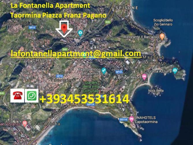 La Fontanella Apartment تاورمينا المظهر الخارجي الصورة